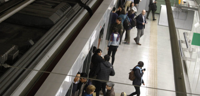 Minutos de terror: el pánico de usuarios del metro al oír que serían chocados por tren