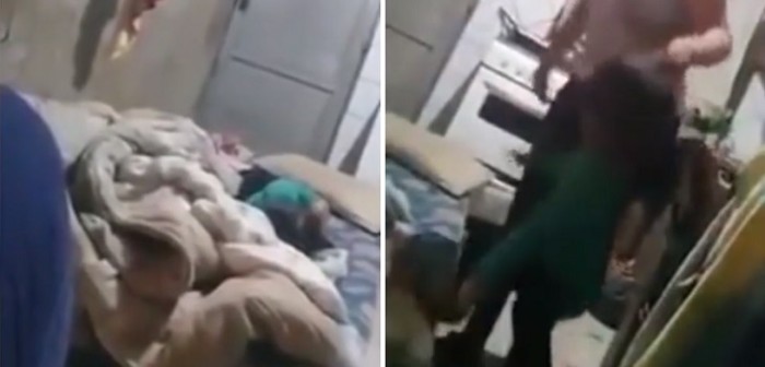 La grabaron: conmoción en Argentina por madre que golpeó brutalmente a hija por una tablet