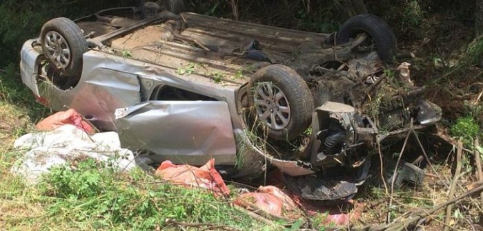 Diputado Fuad Chahín internado de urgencia en hospital tras volcar en su vehículo