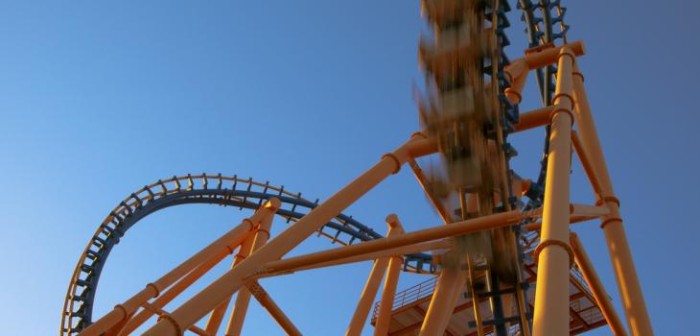 Video capta momento exacto en que se descarrila juego mecánico en Coquimbo