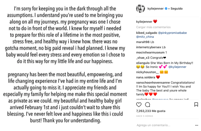 Kylie Jenner | Instagram