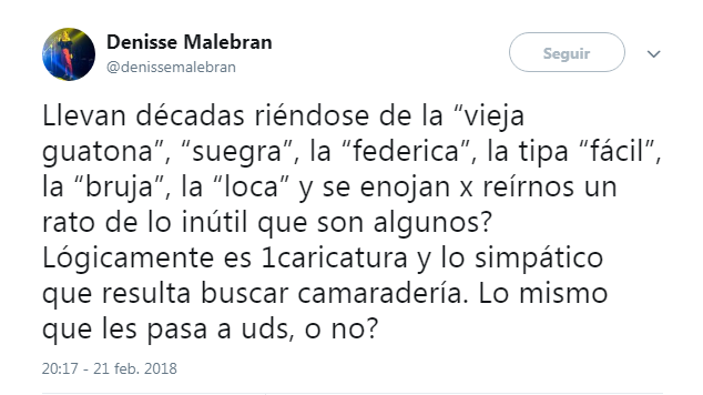 Denisse Malebran | Twitter