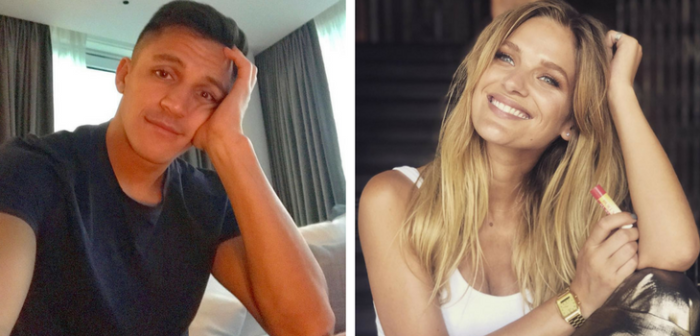 Es un romántico: Alexis Sánchez le dedicó tiernos videos a Mayte por San Valentín