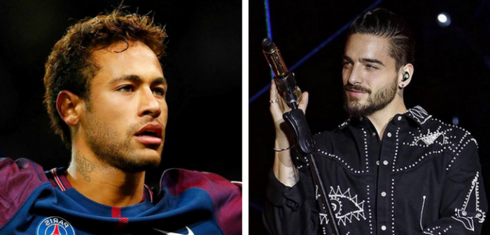 Y eso que era el invitado de lujo: Maluma dejó llorando a Neymar en su propio cumpleaños
