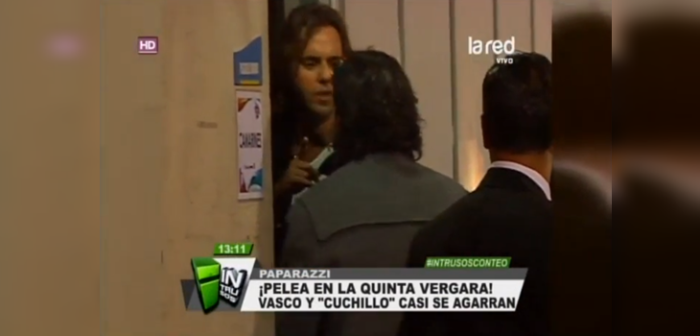 Captan a Sebastián Eyzaguirre y Vasco Moulian teniendo acalorada discusión en la Quinta