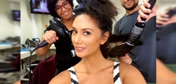 Pamela Díaz sacó carcajadas con video de su rutina de preparación para la Gala de Viña