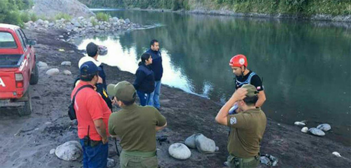 Hombre falleció tras salvar a su esposa que se ahogaba en el río Ñuble
