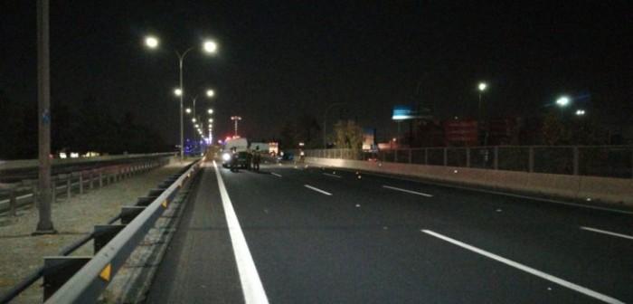 Hombre tuvo fatal desenlace tras quedar en panne en Autopista Central