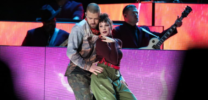 Niño robó miradas en la Super Bowl tras estar con Justin Timberlake: no supo qué hacer