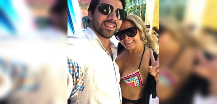 Cathy Barriga encantó en redes con veraniega postal familiar: su hijo Romeo está enorme