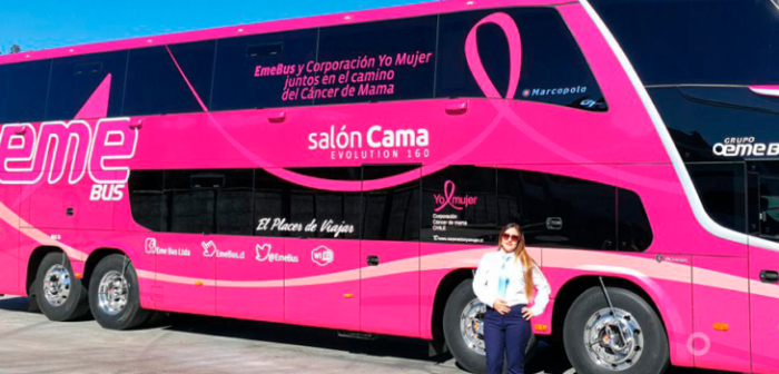 Eme Bus presenta a su primera conductora adaptó sus Eme Bus presenta a su primera conductora adaptó sus