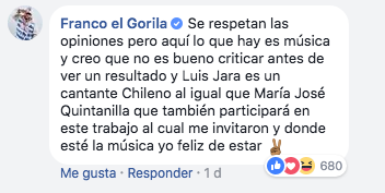 Captura | Facebook Franco El Gorila
