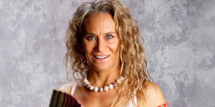 Con el pelo oscuro y más corto: así lucía Viviana Rodríguez en su debut en teleseries