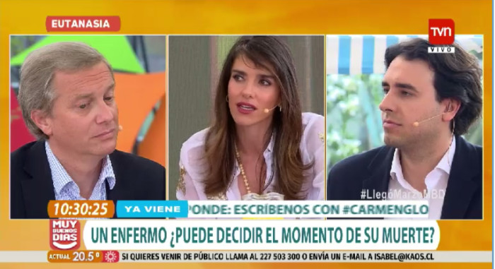 Televidentes en picada contra diputado Kast tras comparar eutanasia con suicidio en TVN