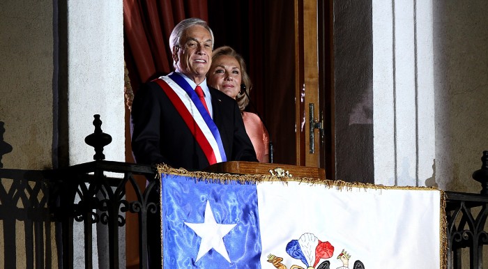 Cecilia Morel incomodó sin querer a Sebastián Piñera durante discurso presidencial