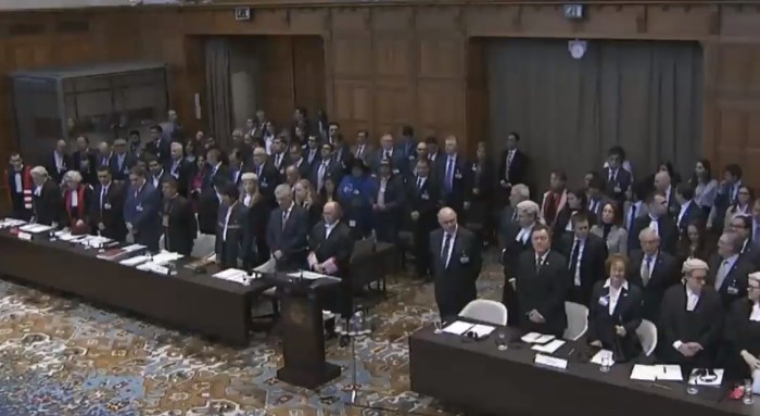 Inesperado percance técnico interrumpió alegatos de Bolivia en La Haya: falló el micrófono