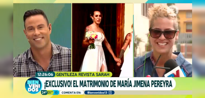 Los detalles de la ceremonia de María Jimena Pereyra: reveló destino de su luna de miel