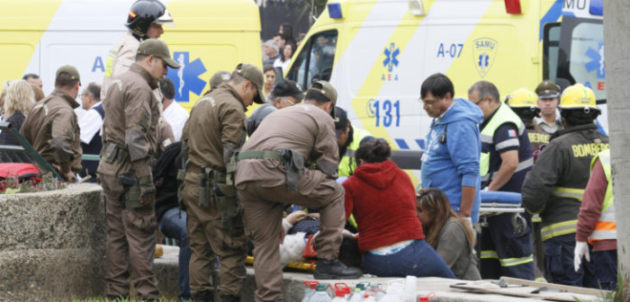 Pasajero de bus volcado en Valparaíso reveló la que sería la causa del violento accidente