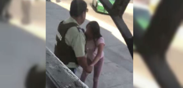 Registran violento control policial de joven en Quilpué: insultó y golpeó a carabinero