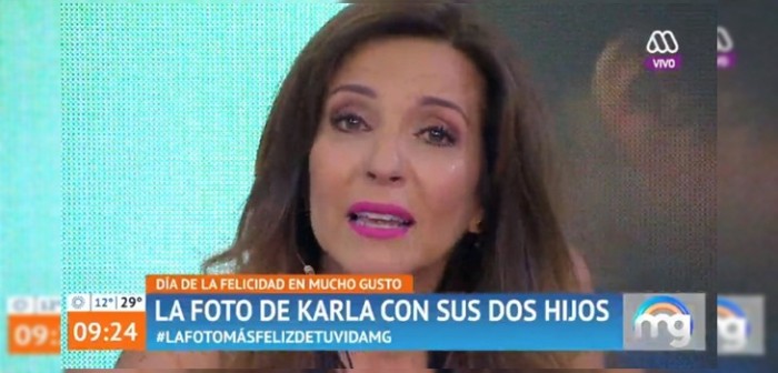 Rompió en llanto: Karla Constant se defendió por críticas a su trabajo en Mucho Gusto