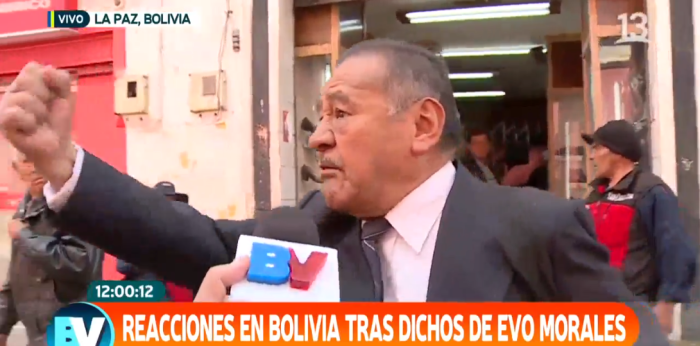 'Bienvenidos' emitió tenso momento en La Paz: boliviano increpó duramente a compatriota