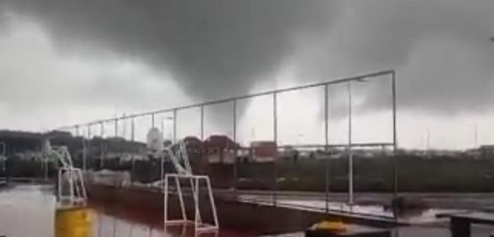 Video capta momento en que mini 