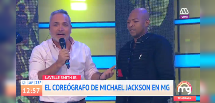 Luis Jara se lució hablando inglés con coreógrafo de Michael Jackson en 'Mucho Gusto'