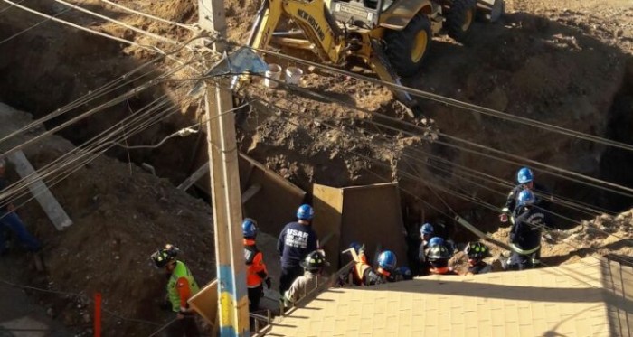 Fatal desenlace en Viña del Mar: hombre quedó sepultado bajo 3 metros de tierra