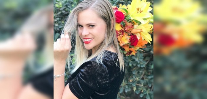 Eliana Albasetti protagonizó elegante y sensual semidesnudo en Revista Viernes