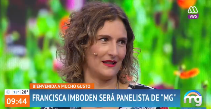 Debutó: Francisca Imboden reveló cómo fue que la convencieron de sumarse al 'Mucho Gusto'
