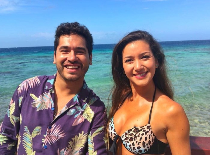 Gino Costa y Monty presumen sus paradisíacas vacaciones en Aruba