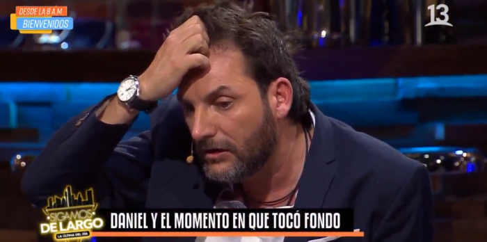 Daniel Fuenzalida y su duro relato cuando era adicto: cambió la silla de su bebé por droga