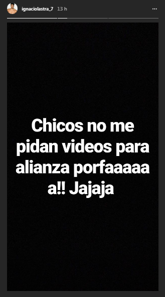 Ignacio Lastra | Instagram Stories