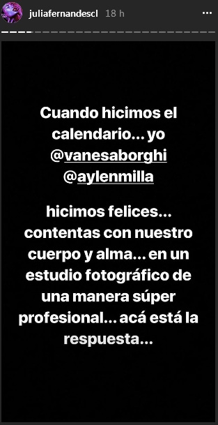 Julia Fernández | Instagram