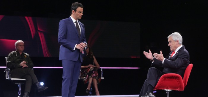 El incómodo (y gracioso) momento de Piñera al hablar de teleseries en 'Llegó tu hora'