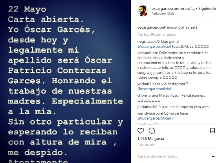 Óscar Garcés | Instagram