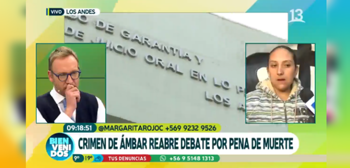 Familiar defendió a madre de Ámbar en 'Bienvenidos': aseguró que no era drogadicta