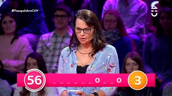 Carolina Bastías en 'Pasapalabra'