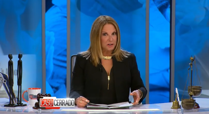 'Caso Cerrado' otra vez se quedó con el primer lugar en el bloque de las 20 horas