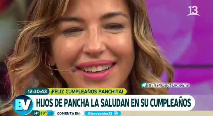 Francisca Merino presentó en 'Bienvenidos' a sus pequeños: su hija Amanda es igual a ella