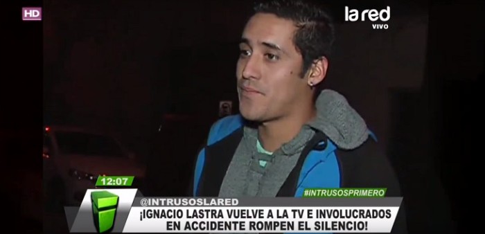 Chofer de Uber involucrado en accidente de Ignacio Lastra lo acusa de ignorar sus mensajes