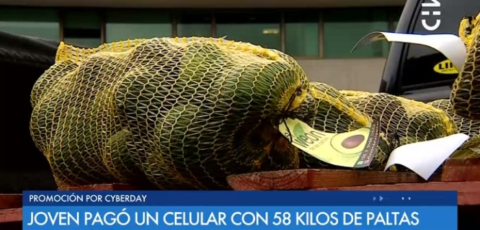 Desafío de Ripley que ofrecía celular a cambio de paltas tuvo llamativo final