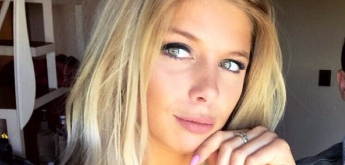 Recuperada: Romina Malaspina se luce con ceñida transparencia en programa de TV