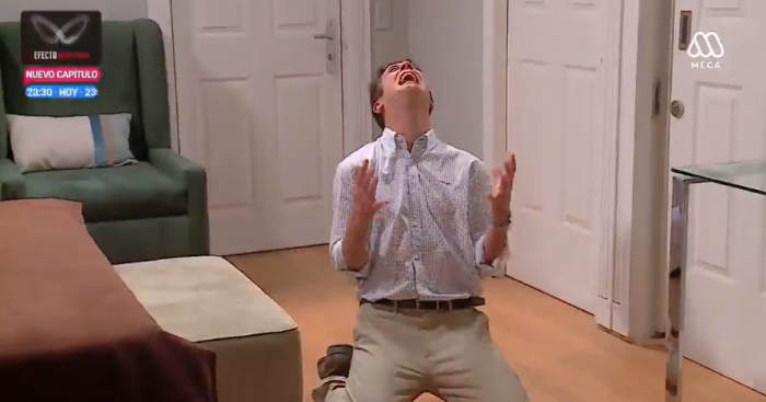Desesperado grito de Tomás en 'Verdades Ocultas' se está convirtiendo en el meme de moda