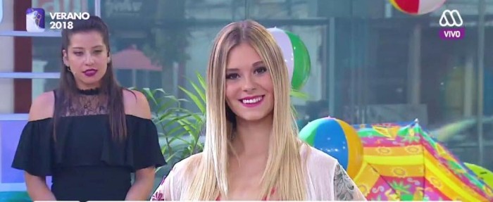 La modelo que cumplió un año en 'Mucho Gusto' y que nadie sabía que era Miss Chile