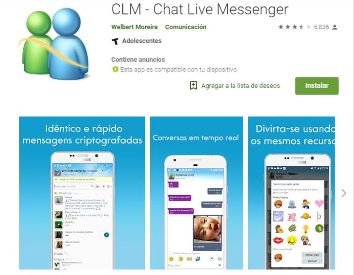 Captura PlayStore
