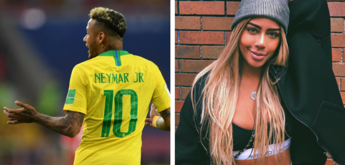 No midió su euforia: hermana de Neymar terminó con hombro dislocado tras celebrar su gol