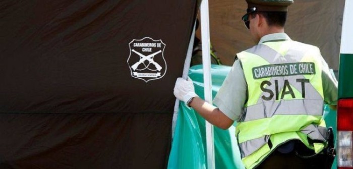 Carabinero que protagonizó accidente de tránsito habría muerto de hipotermia tras huir