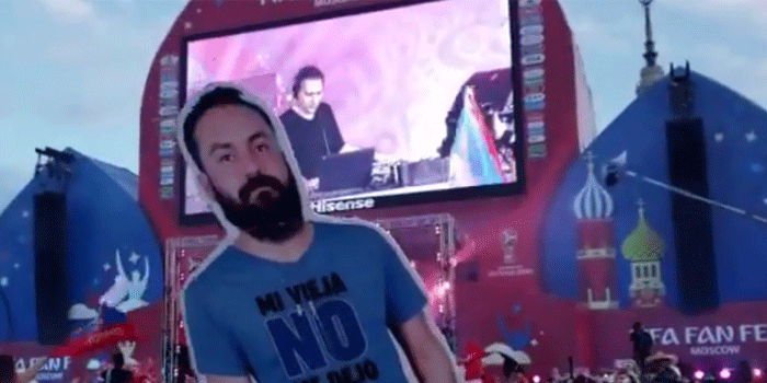 Viralizan con divertido meme a joven que no pudo ir al mundial por culpa de su novia