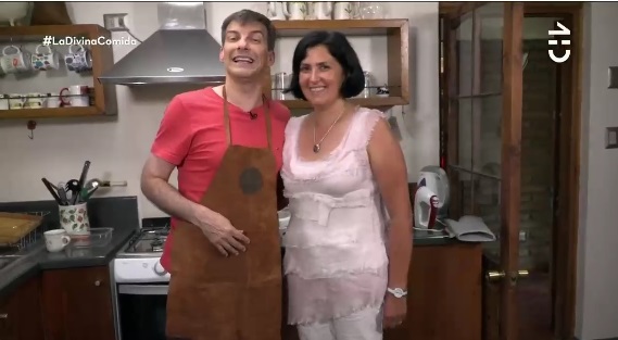 Daniel Stingo presentó en La Divina Comida a su esposa ...